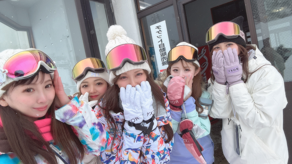 もうスノボー終わったね