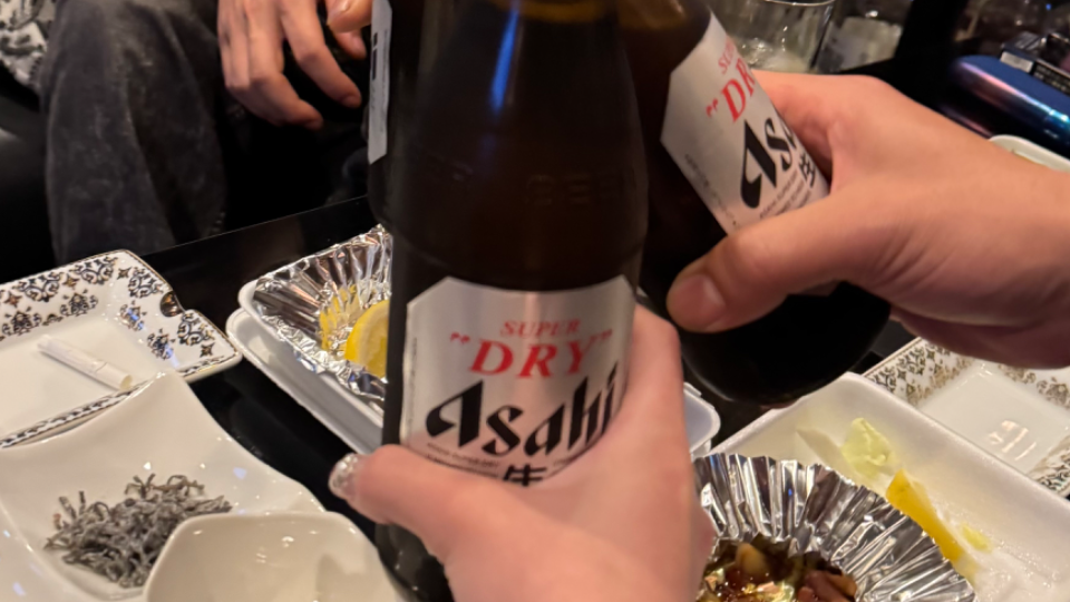 瓶ビール耐性つけたい、、ひたすら飲む🍻