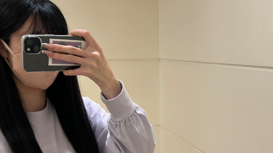 おやおや❓髪色暗くしたよ‪✌🏻️‬しばらくは暗髪です🩶