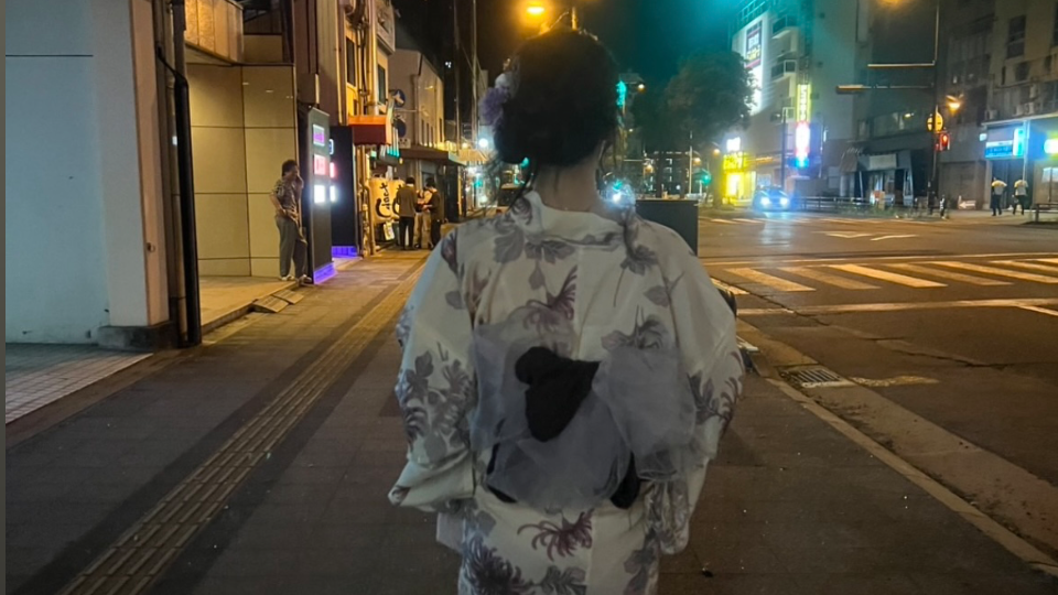 納涼祭浴衣‪𝐝𝐚𝐲❤️❤️❤️夏終わりの寂しいよぉ(´；ω；｀)
