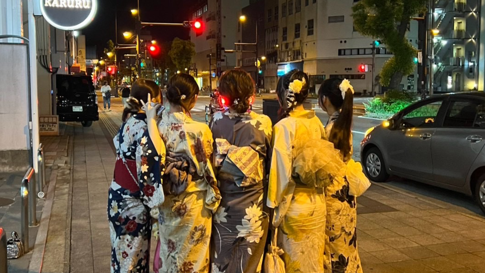 今年最後の浴衣👘みんな可愛すぎた〜💕