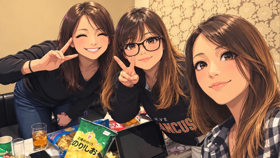 女子会〜